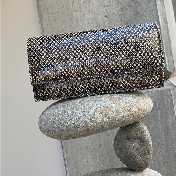 Y & S genuine leather vintage handbag with chain strap - Picture 2 of 8